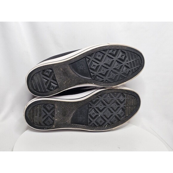 Converse Chuck Taylor All Star Street Mid Men's Sz 9.5 Black Sneakers - Picture 6 of 7